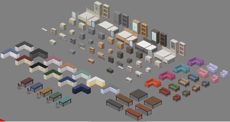 nuevos muebles en project zomboid
